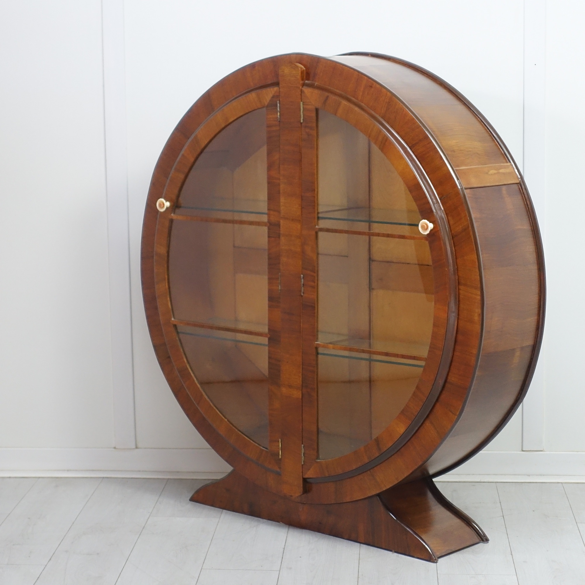 Art Deco Circular Cabinet