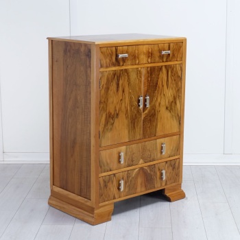 Art deco Tallboy/ Chest of Drawers 1930's.