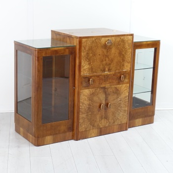 Art Deco Cocktail Cabinet Sideboard 1930's