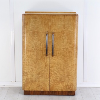 Art Deco Gents Wardrobe/Tallboy 1930’s SOLD