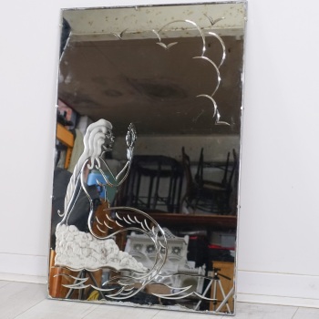 Art Deco Mermaid wall mirror 1930’s