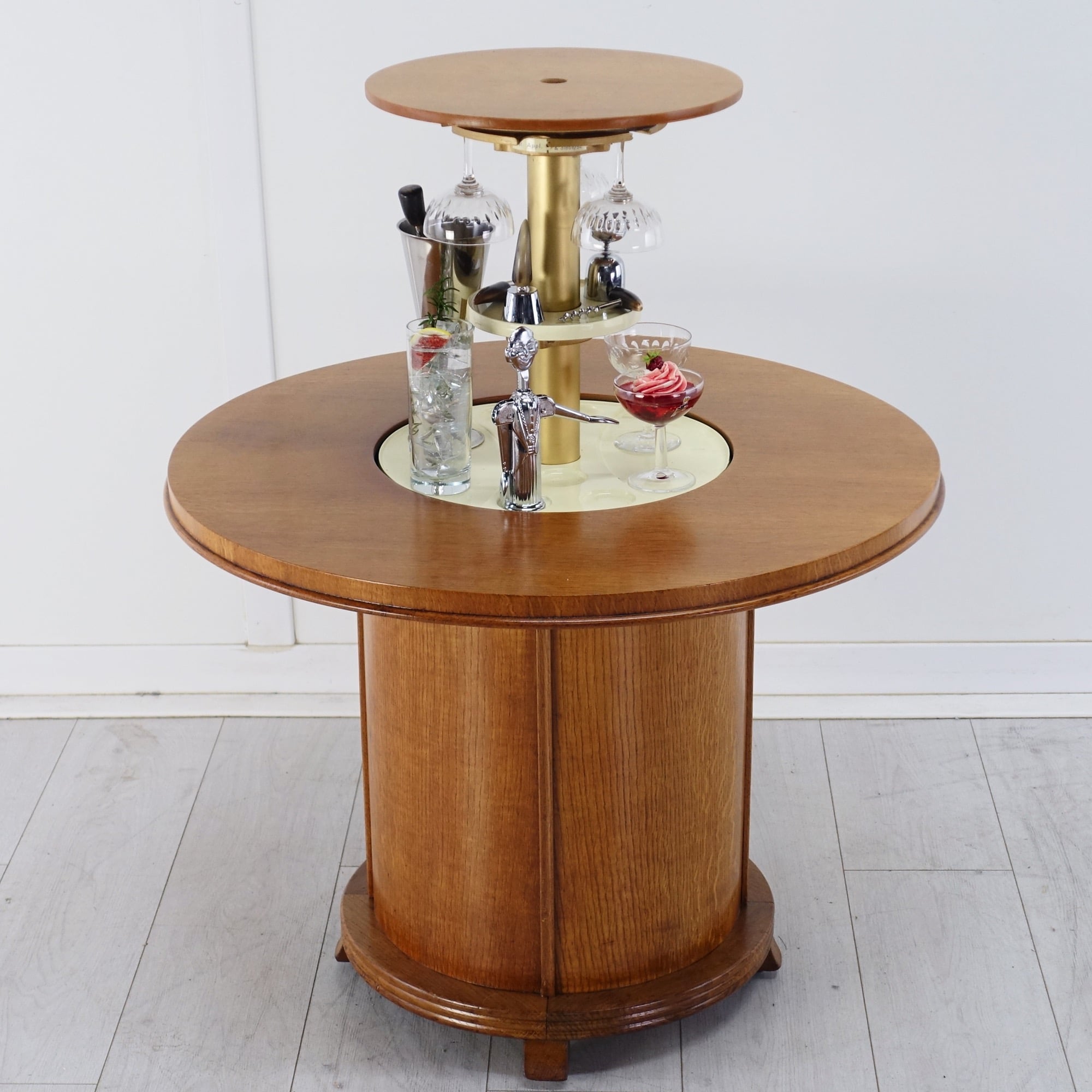 Art Deco Pop up cocktail Table