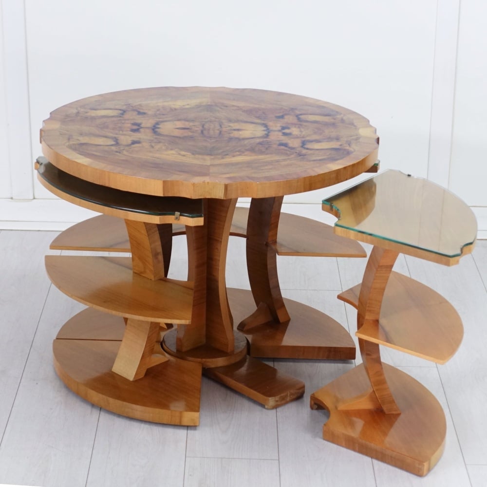 Art Deco Nest of Tables – Harry & Lou Epstein, c.1930