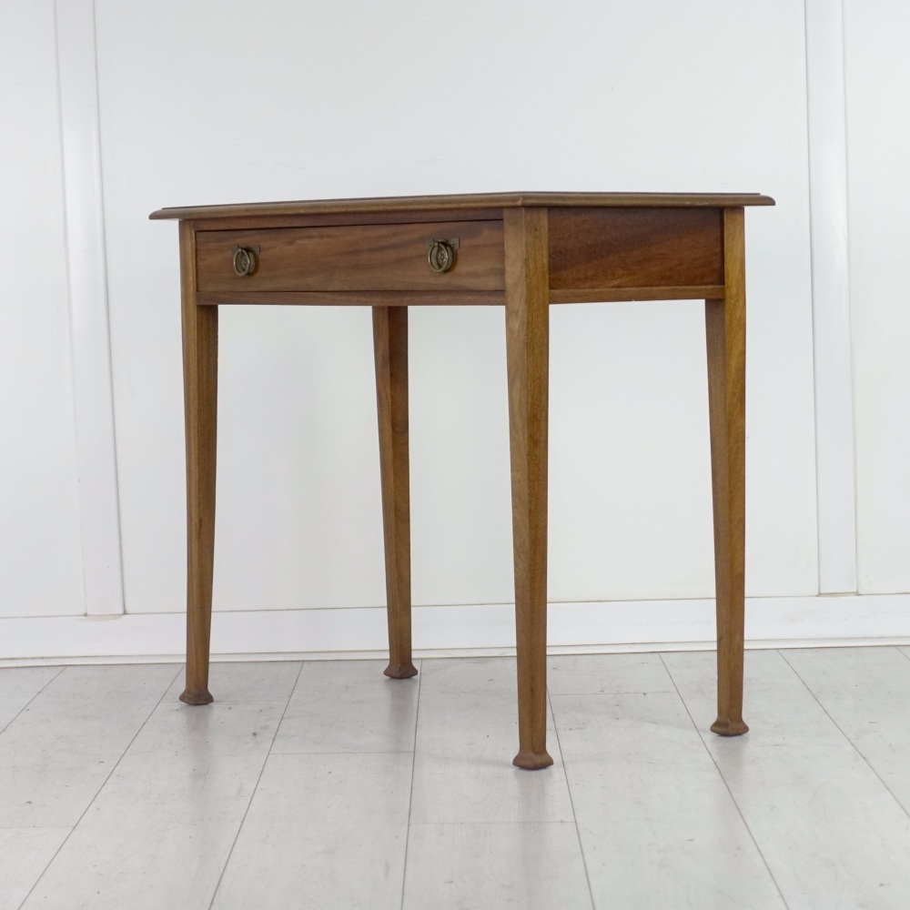 Arts and Crafts Console / Writing table .Mahogany English 1930’s