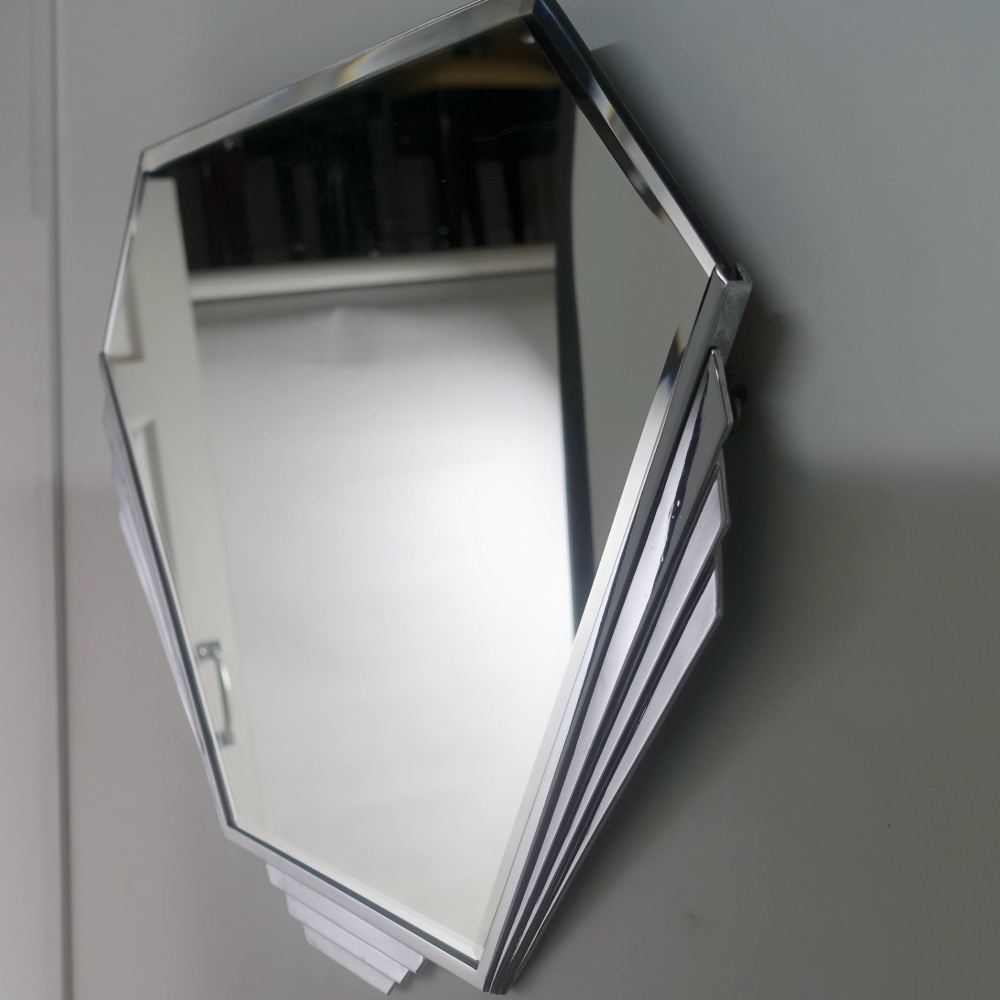 Art-Deco-Fan Mirror-Chrome-5