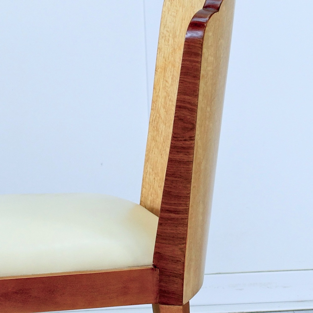 Art-deco-Maple-dining-chair-det
