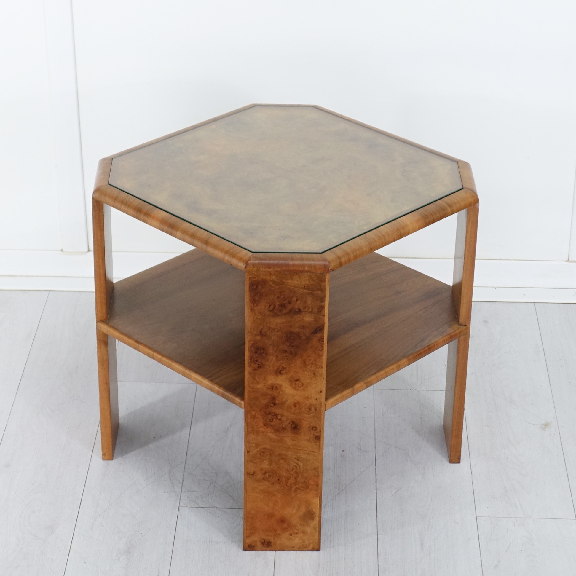 Walnut centre table