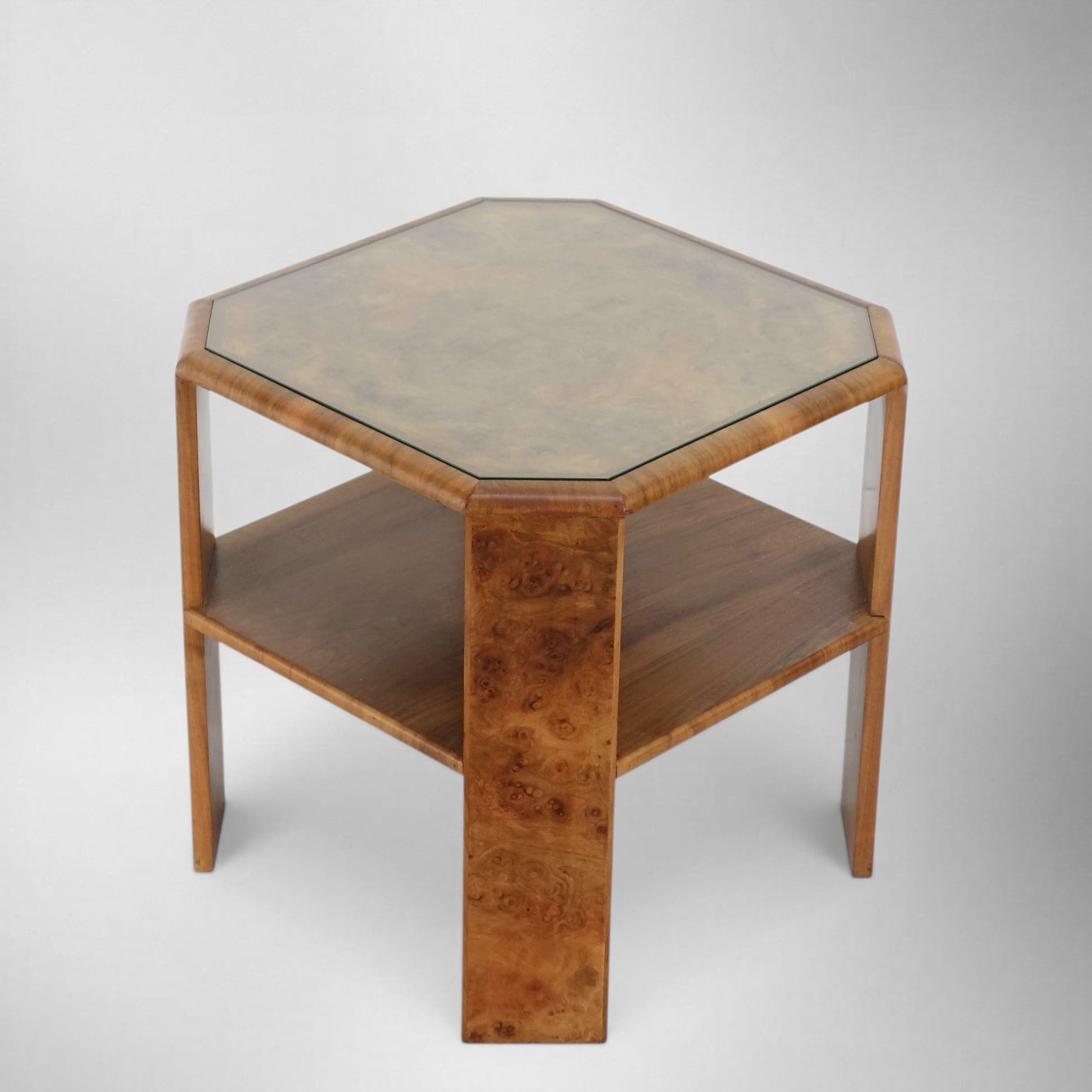 Walnut centre table