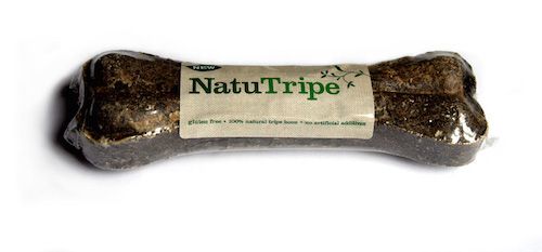 JR Pets NatuTripe Large Bone 8" - High protein - long lasting treat