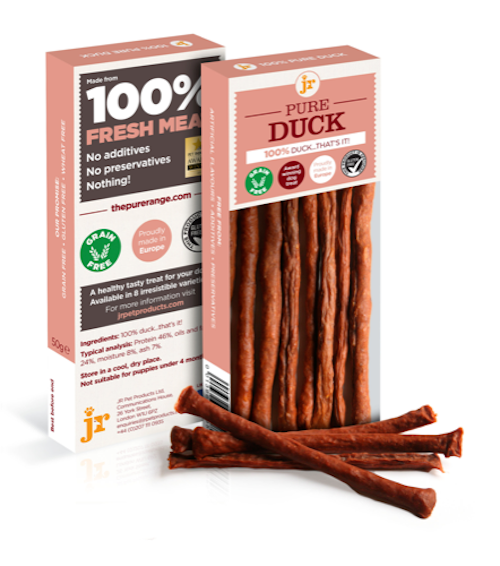JR Pets Pure Duck Sticks 50gm