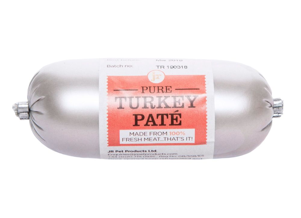 JR Pets Pure Turkey Pate - 400g