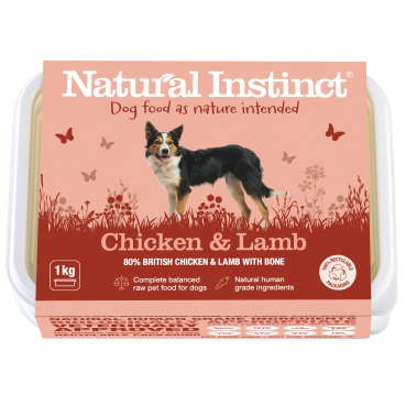 Natural Instinct Dog Chicken & Lamb 1 x 1kg pack
