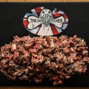 The Dogs Butcher Surf & Turf - Oily Fish, Ox & Duck (no tripe) 80:10:10 - 1kg