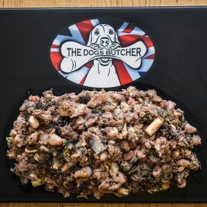 The Dogs Butcher Tripe & Oily Fish Mince Approx 5% Bone - 1kg