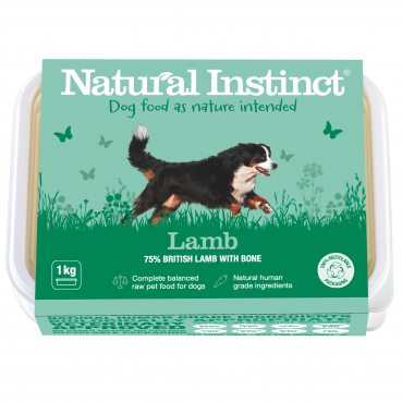 Natural Instinct Dog Lamb 1 x 1kg pack