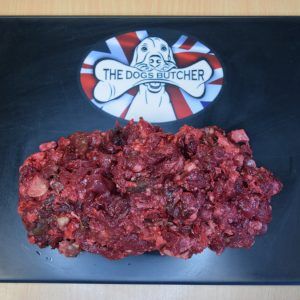 The Dogs Butcher Venison, Beef  & Turkey 80:10:10 - 1kg   (Due in Wednesday