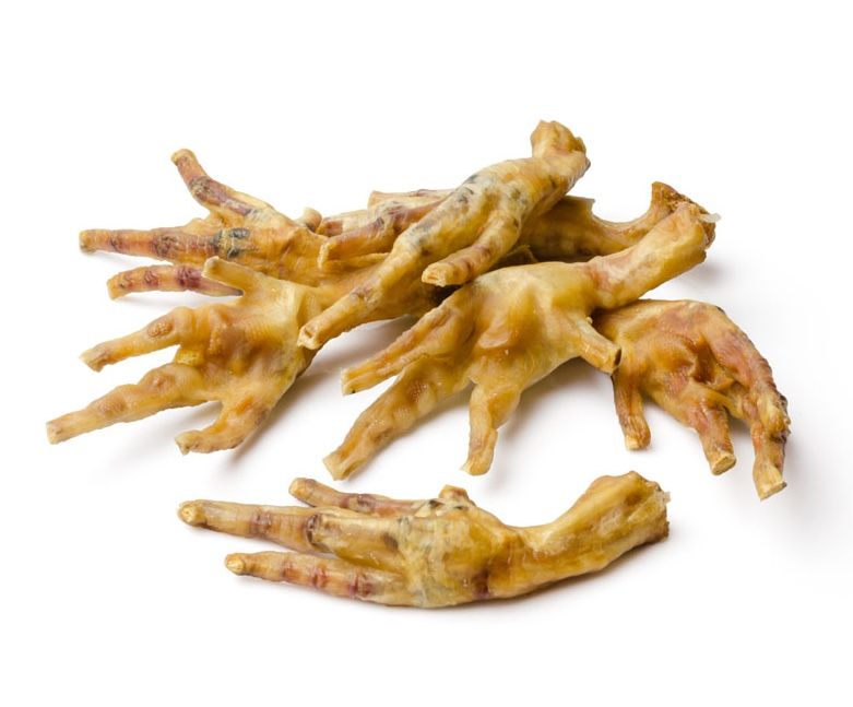 Antos Dried Chicken Feet - 1kg bag