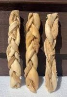 Braided Beef, Camel, Goat and Lamb Skin - pack of 8     ~~~~Long Lasting~~~~