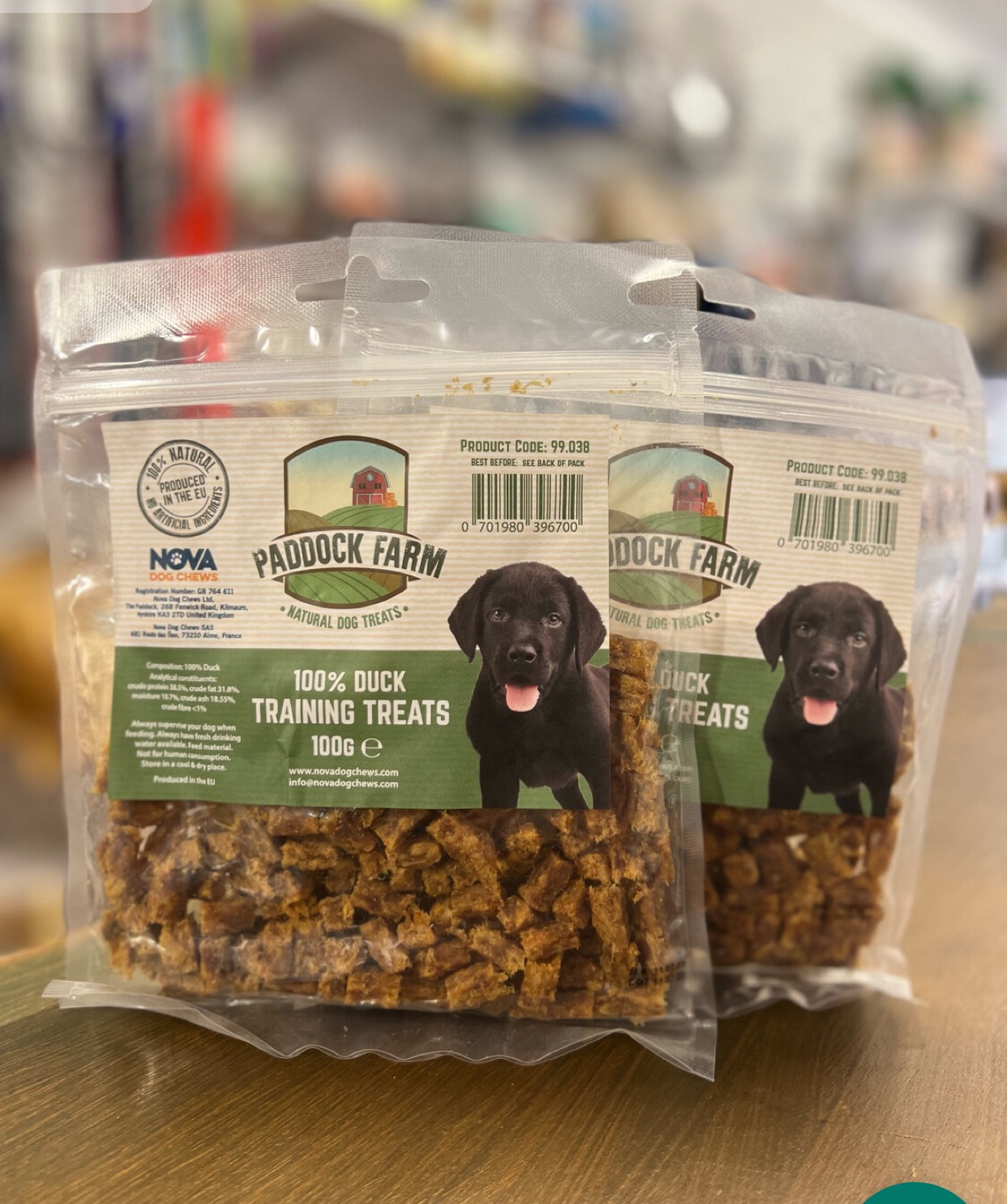 100 Duck Training Treats 100g pack