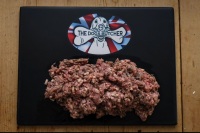 The Dogs Butcher Puppy Ox Tripe with Chicken 80-10-10 - 1kg   (To be ordered)