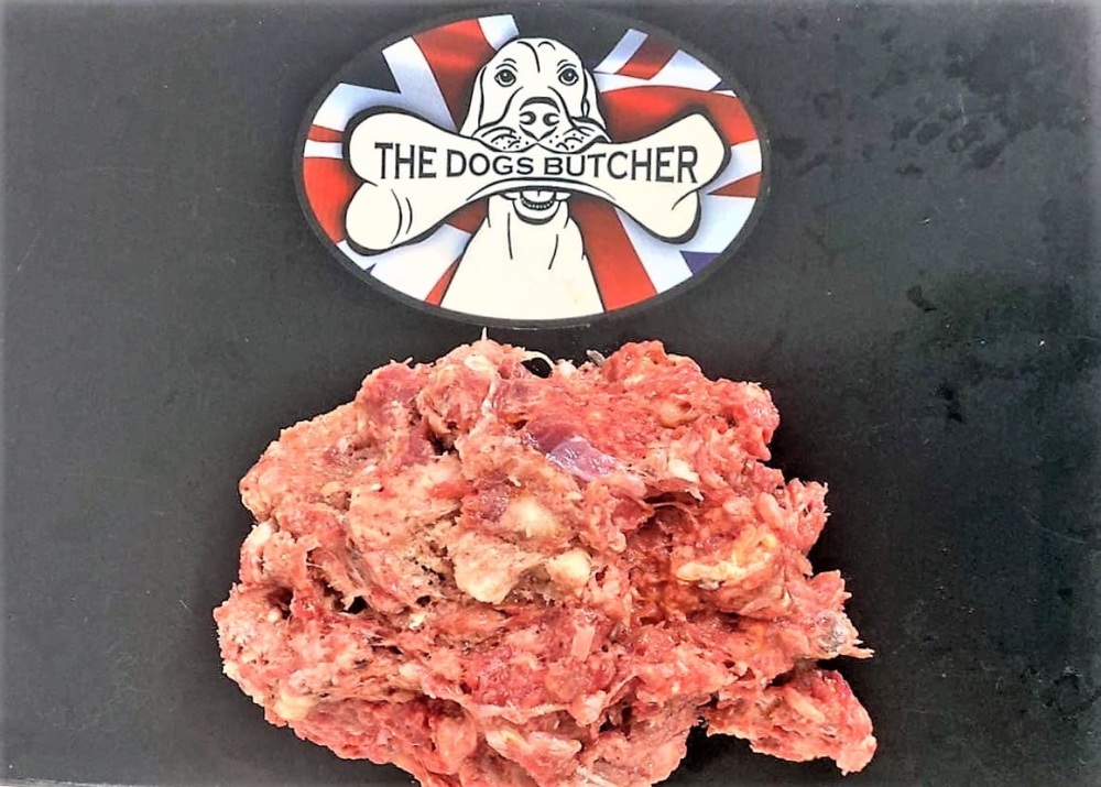 the dogs butcher raw food