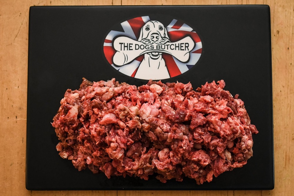 1~~~  New ~~~  The Dogs Butcher Pork Mince with Chicken 80-10-10 - 1kg