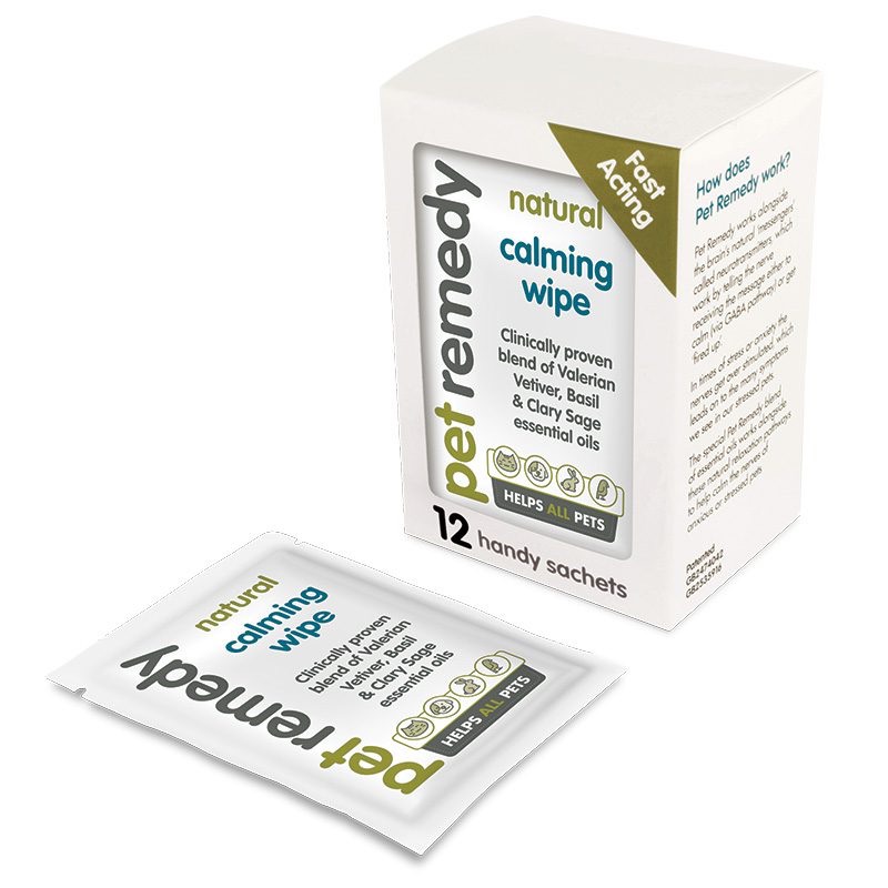 Pet Remedy Calming Wipes Box of 12