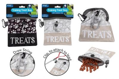 ****  SPECIAL  ****  Training Treat Bag 15x15cm x 1 - Black
