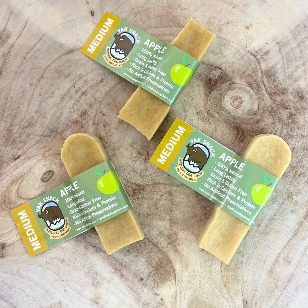 *****  NEW  ****  Yak Snack Apple - Medium