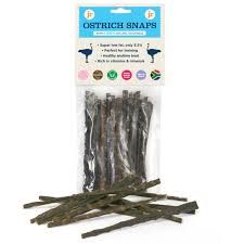 JR Pets Ostrich Snaps 60g pack