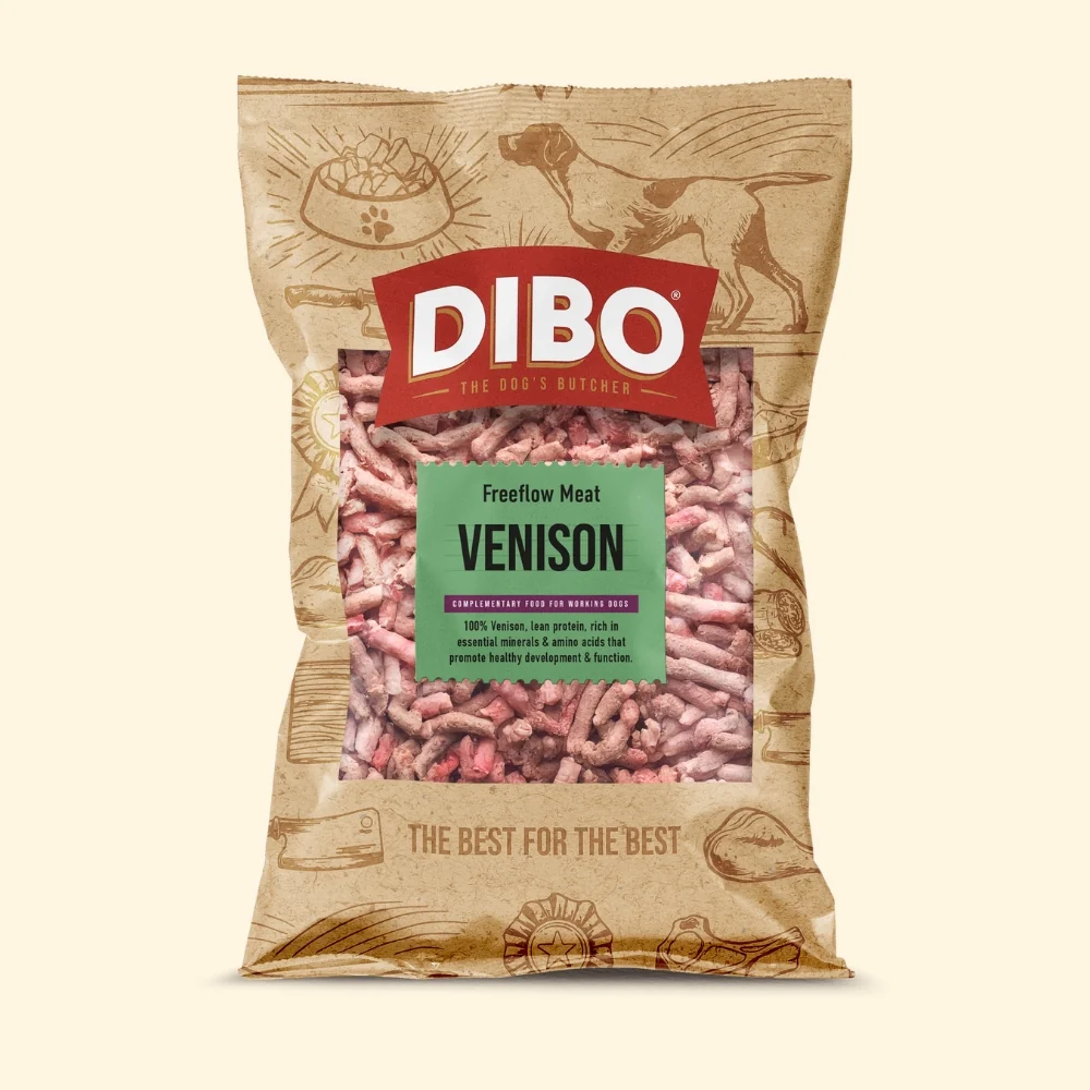 DIBO Free Flow Mince Venison 90/10 1kg