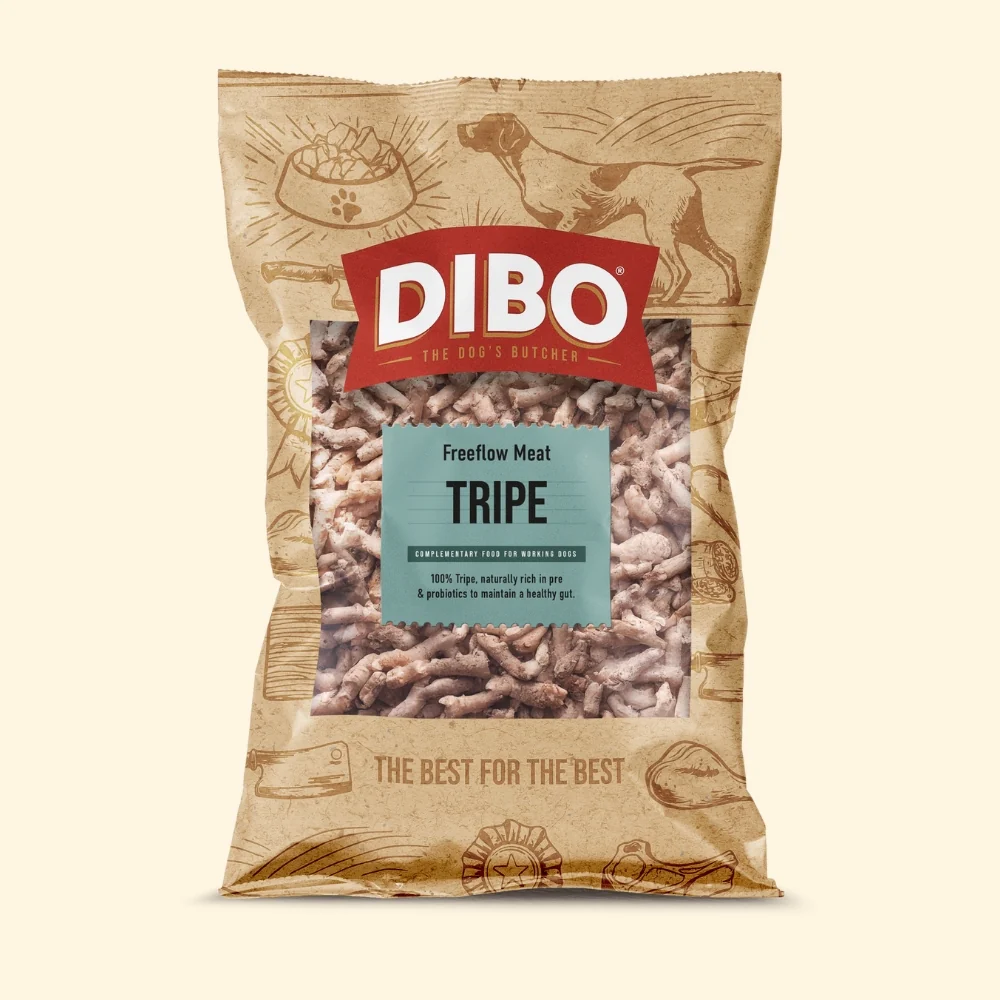 DIBO Free Flow Minced Tripe 1kg
