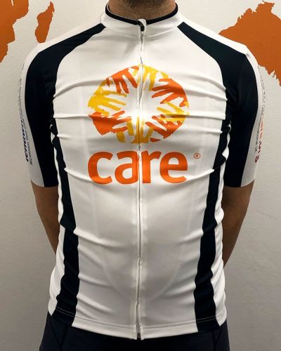 Lendwithcare cycle jersey - front