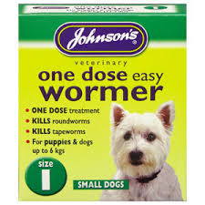 Johnsons One Dose Wormer Size 1