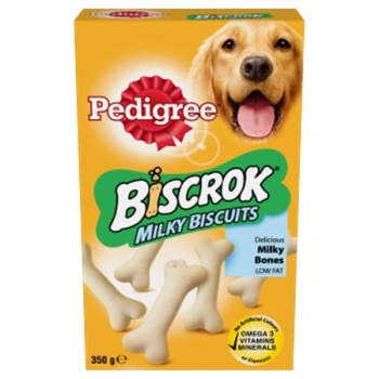 Pedigree Biscrok Milky Biscuits 400G