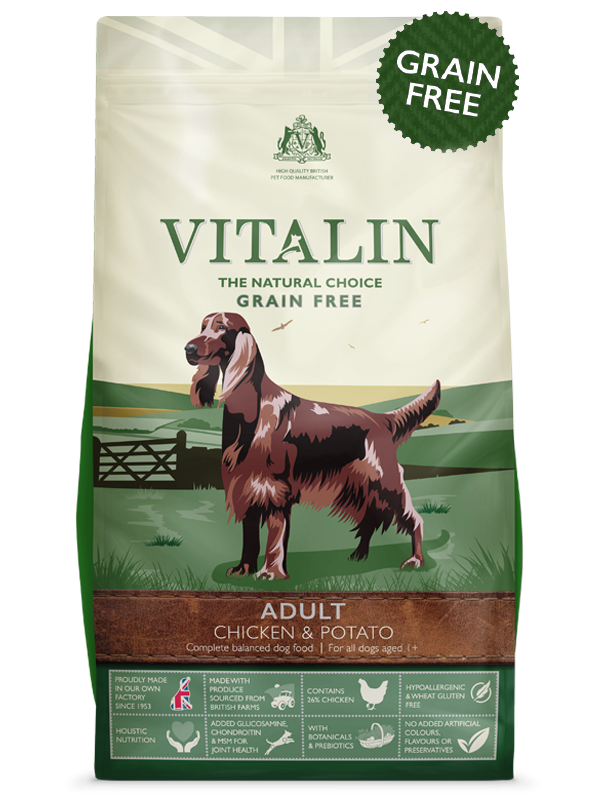 Vitalin Natural Adult Chicken and potato 12kg