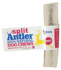 Antos Split Antler 100% Natural Dog Chew Small 30-50g