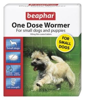 Beaphar One Dose Wormer for Small Dogs & Puppies