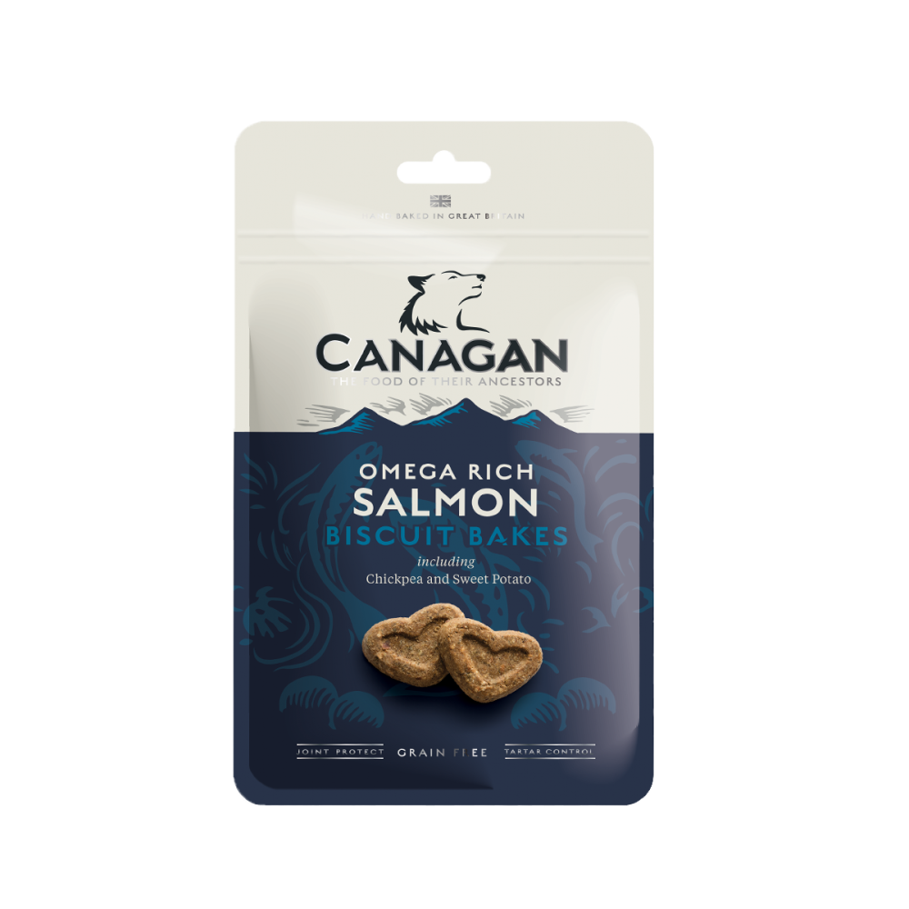 Canagan Dog Treats Salmon Biscuit Bakes 150g