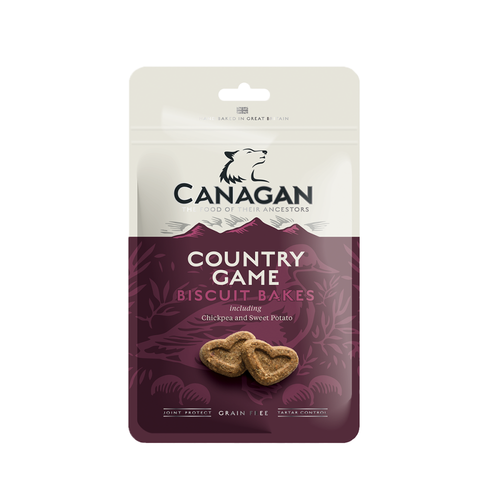 Canagan Dog Treats Game Biscuit Bakes 150g