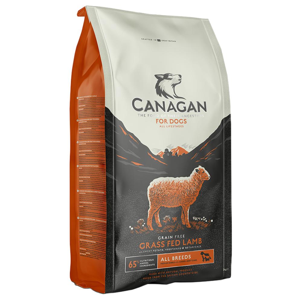 Canagan Grass Fed Lamb Grain Free Dog Food 6kg