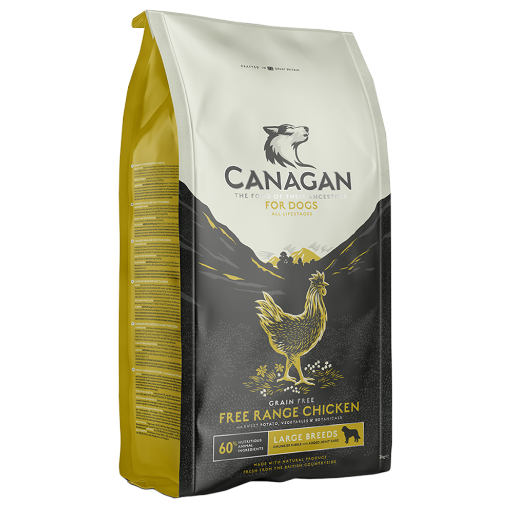 Canagan Large Breed Free-Run Chicken Grain Free Dog Food 12kg