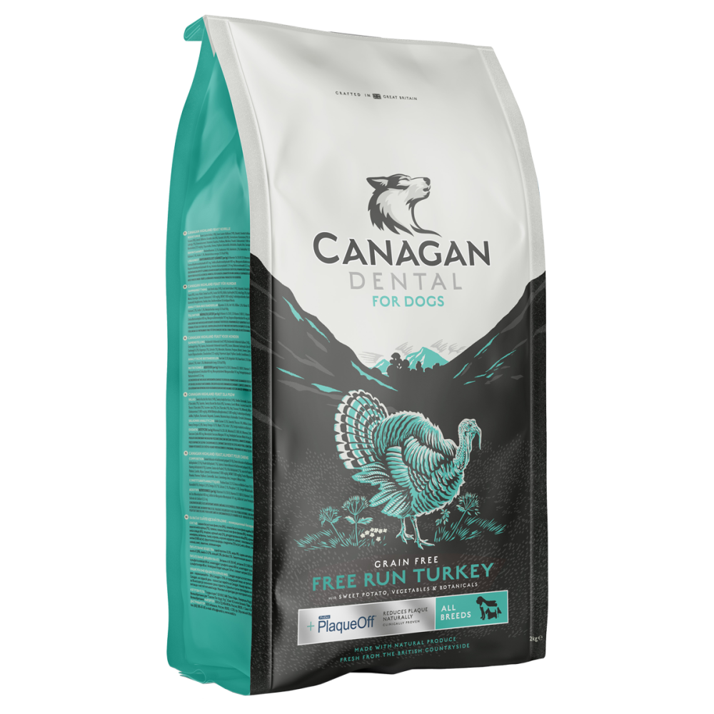 Canagan Free-Run Turkey Dental Grain Free Dog Food 12kg