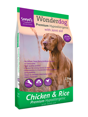 <!-- 008 -->Sneyds Wonderdog Premium 15kg Complete Dog Food 