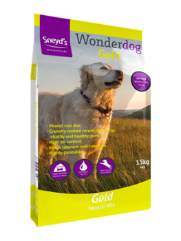 Sneyds Wonderdog Gold 15kg Complete Dog Food 