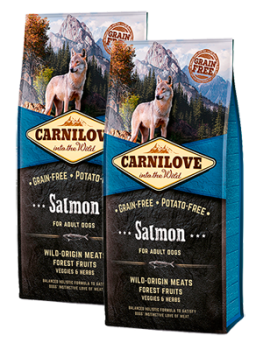 2 x Carnilove Salmon Grain Free Dog Food 12kg