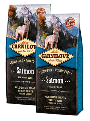 2 x Carnilove Salmon Grain Free Dog Food 12kg