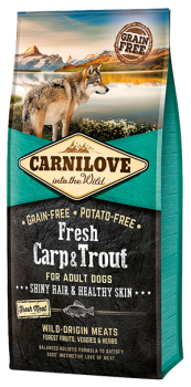 Carnilove Fresh Carp & Trout Grain Free Dog Food 1.5kg