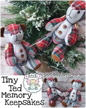 'Tiny Ted' Button Jointed Bear Keepsake 