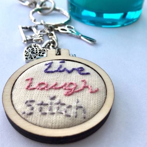 Sewing Keyring/Bag Charm - JustSewHelen.com